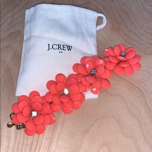 J. Crew flower bracelet